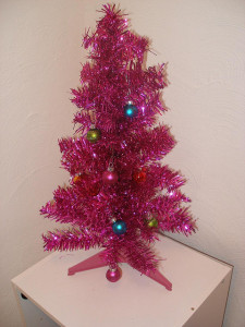 Pink Xmas Tree.flickrCC.Kara