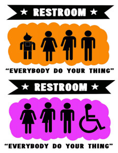 Gender Neutral Restroom Sign.flickrCC.TedEytan