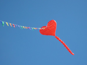 Heart Kite.flickrCC.Sheila