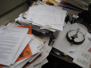 Messy Desk.flickrCC.DeniseKrebs