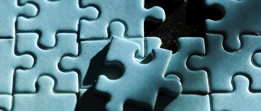 Puzzle about to be completed.