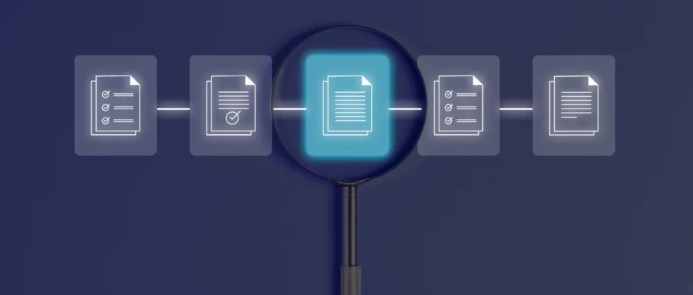 Business document paper icon. Business webinar document