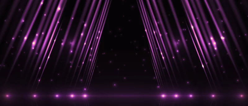 Abstract luxury background with violet light rays. Abstract scene concept design.