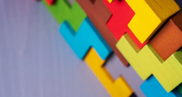 Colorful building blocks
